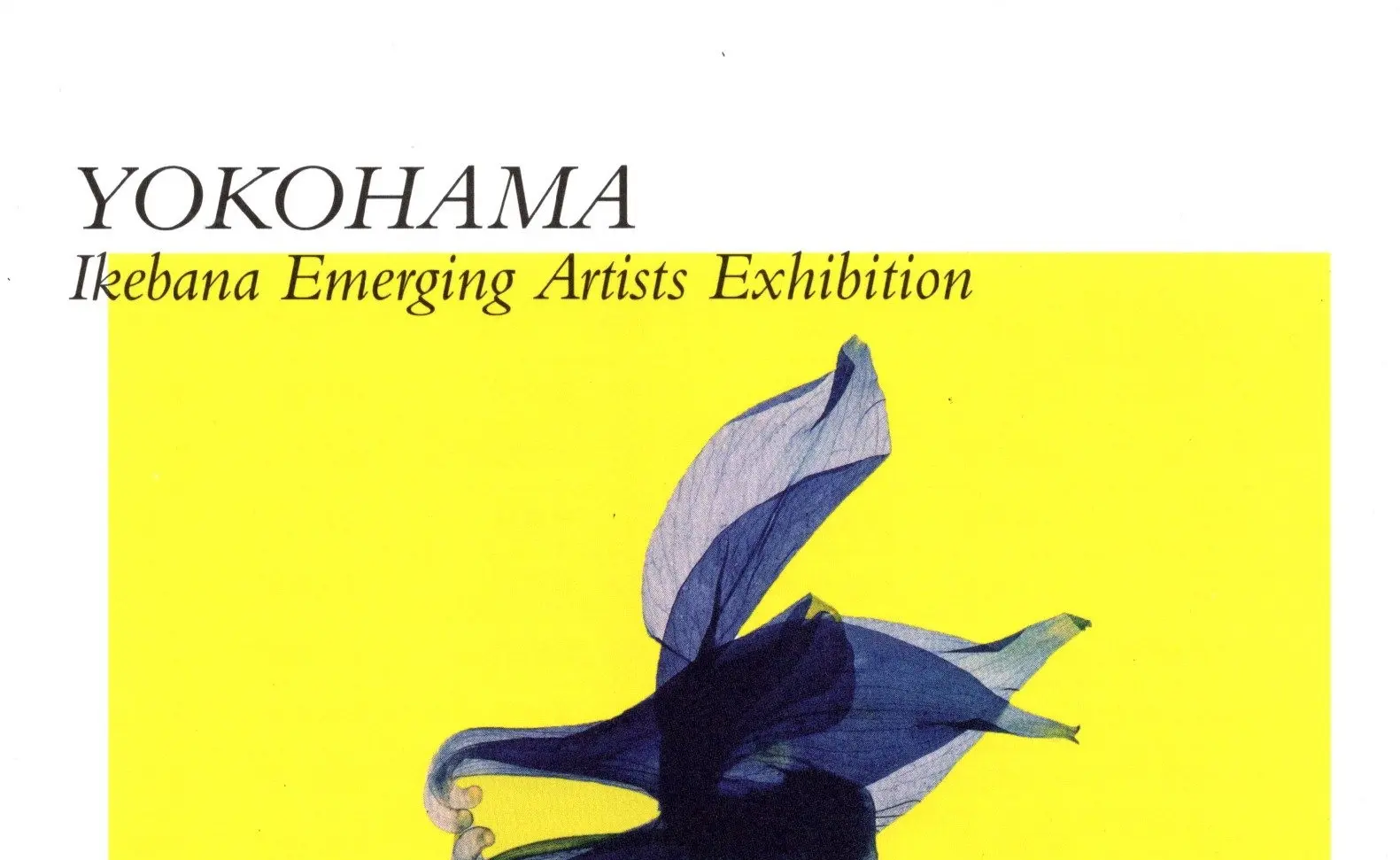 2025年11月23日～24日】横浜華道協会いけばな新進作家展出瓶中のご報告